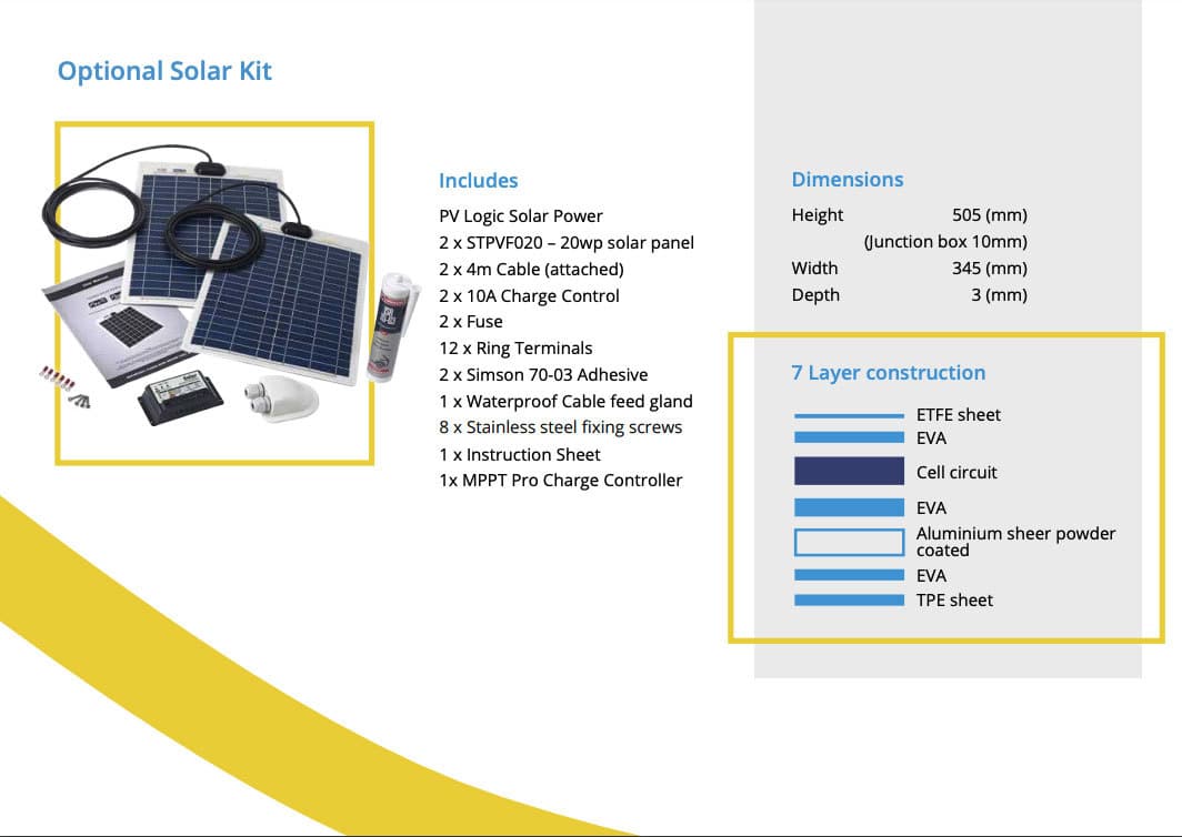 EFC ultrasonic antifouling kits come with the option of solar power.