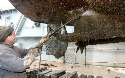What is the quickest and easiest antifouling method?
